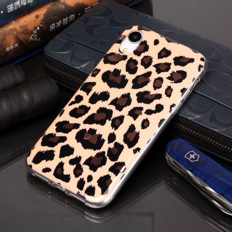 Futerały do iPhone XR Leopard