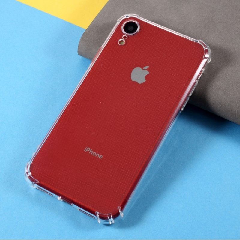 Futerały do iPhone XR Obrzeża Przezroczyste Wzmocnione Narożniki