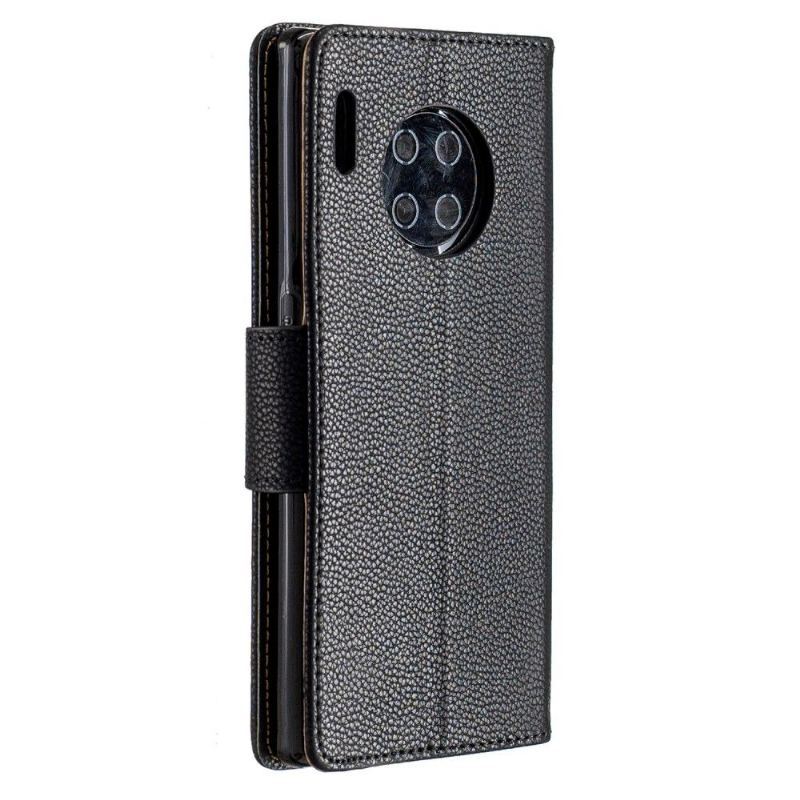 Etui Folio do Huawei Mate 30 Pro Classic Efekt Skóry Ziarnistej