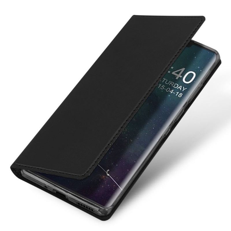 Etui Folio do Huawei Mate 30 Pro Obrzeża Satynowe Etui Na Karty