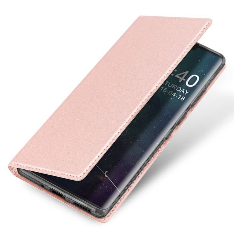 Etui Folio do Huawei Mate 30 Pro Obrzeża Satynowe Etui Na Karty