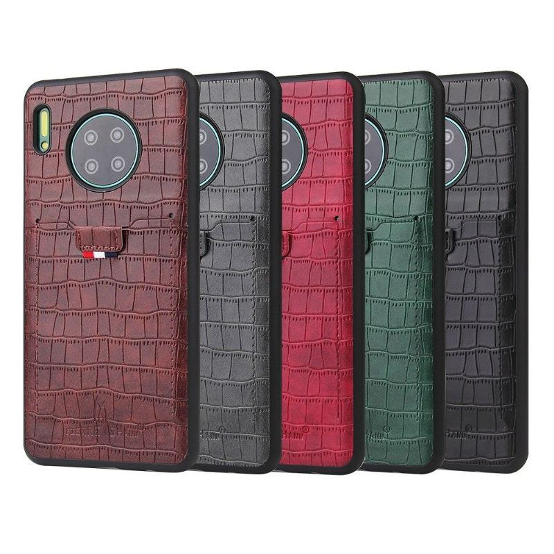 Futerały do Huawei Mate 30 Pro Croco Etui Na Karty