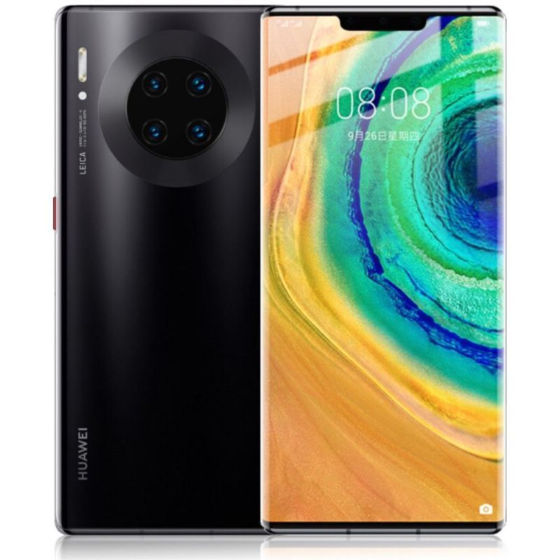 Huawei Mate 30 Pro - Pełne Zabezpieczenie Ekranu Ze Szkła Hartowanego - Czerń