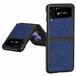 Etui do Samsung Galaxy Z Flip 4 Etui Folio Oryginalna Skóra W Kolorze Liczi