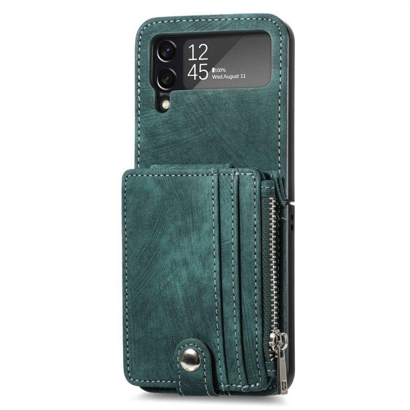 Etui do Samsung Galaxy Z Flip 4 Etui Folio Posiadacz Karty / Portmonetka