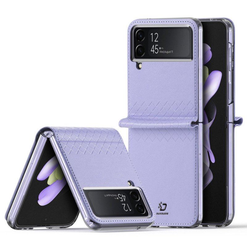 Etui do Samsung Galaxy Z Flip 4 Etui Folio Sztuczna Skóra Dux Ducis