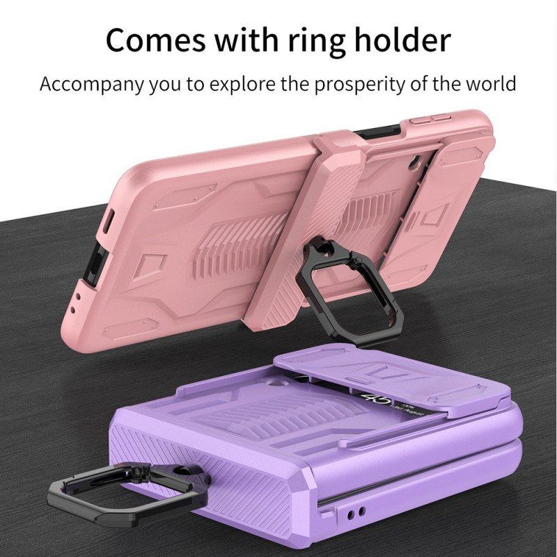 Etui do Samsung Galaxy Z Flip 4 Etui Folio Ultra Odporny Kompletny