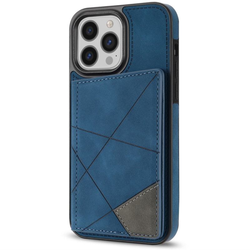 Etui Do iPhone 16 Pro Max Etui Na Karty Ze Wzorami Geometrycznymi