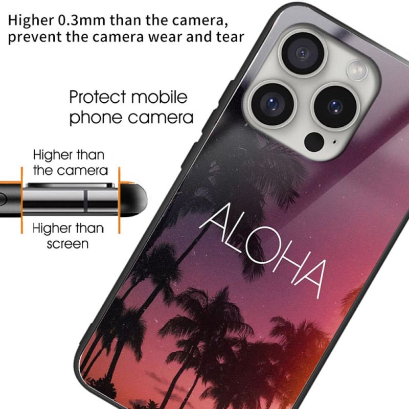 Etui Do iPhone 16 Pro Max Szkło Hartowane Aloha