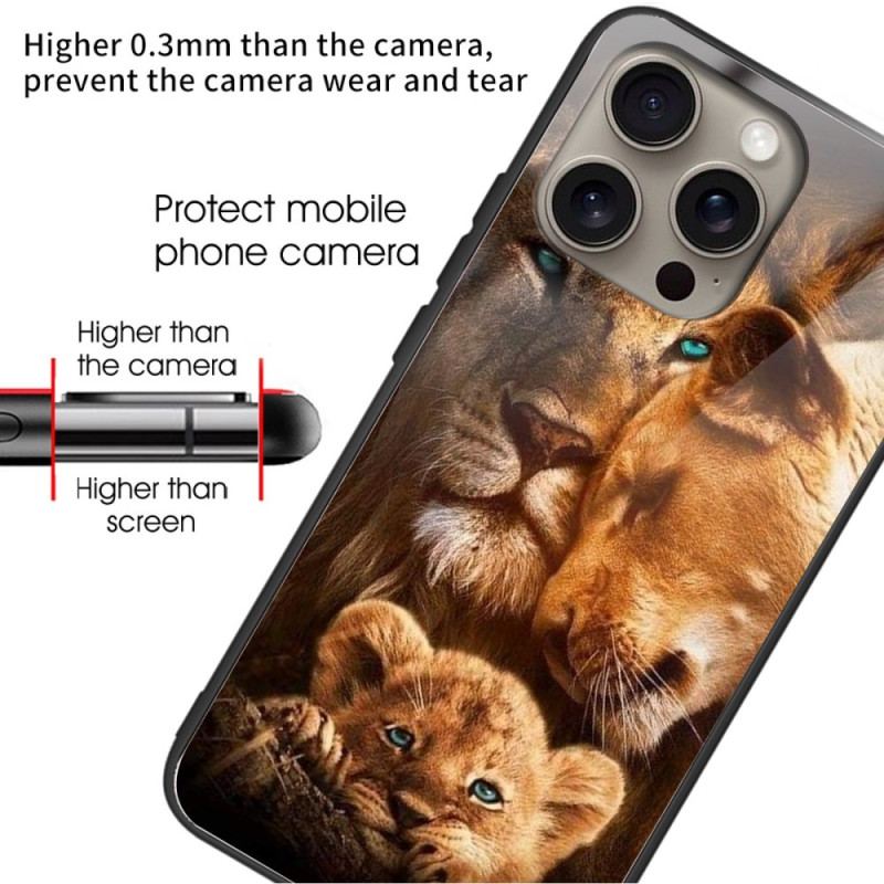 Etui Do iPhone 16 Pro Max Szkło Hartowane Lions