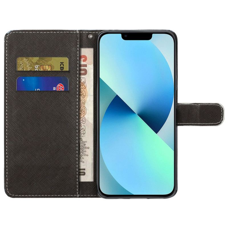 Etui Folio iPhone 16 Pro Max Pasek Kosmicznej Pandy