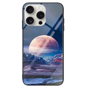 Futerały iPhone 16 Pro Max Etui Na Telefon Szkło Hartowane White Planet