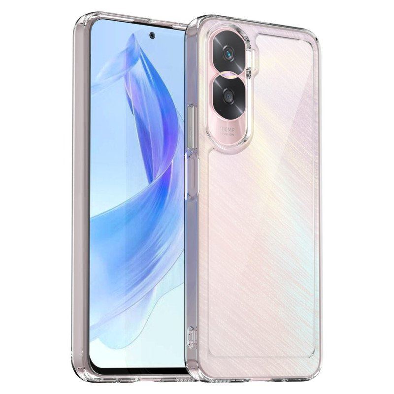 Etui do Honor 90 Lite Hybrydowy Przezroczysty