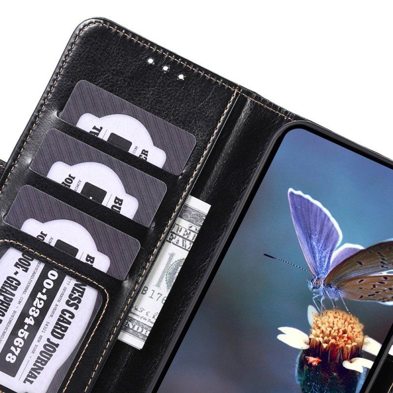 Etui Folio do Honor 90 Lite Abeel Ze Sztucznej Skóry