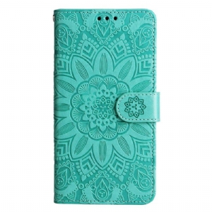 Etui Folio do Honor 90 Lite z Łańcuch Mandala Z Paskiem