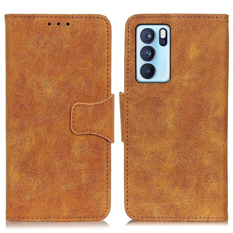 Etui do Oppo Reno 6 Pro 5G Edouard Faux Leather Vintage