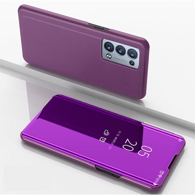 Etui do Oppo Reno 6 Pro 5G Etui Folio Efekt Lustra