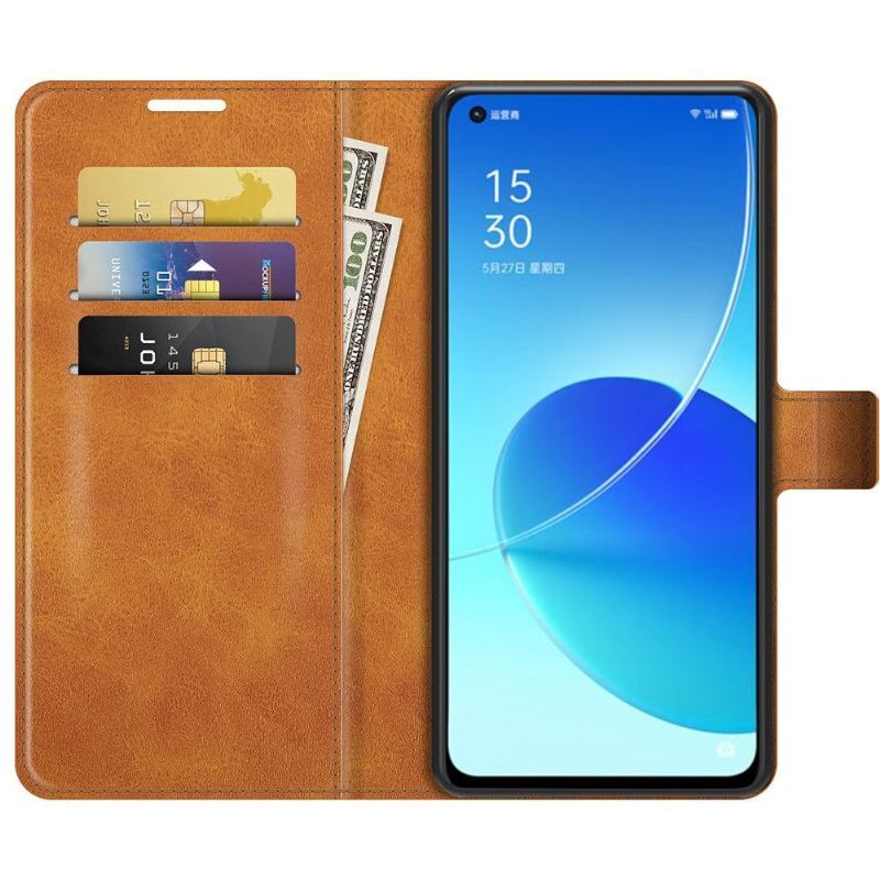 Etui Folio do Oppo Reno 6 Pro 5G Classic Portfel Style Skórzane