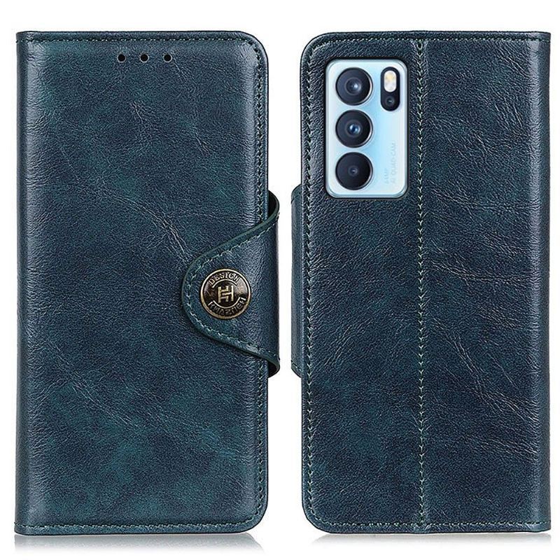 Etui Folio do Oppo Reno 6 Pro 5G Obrzeża Khazneh Design Essential