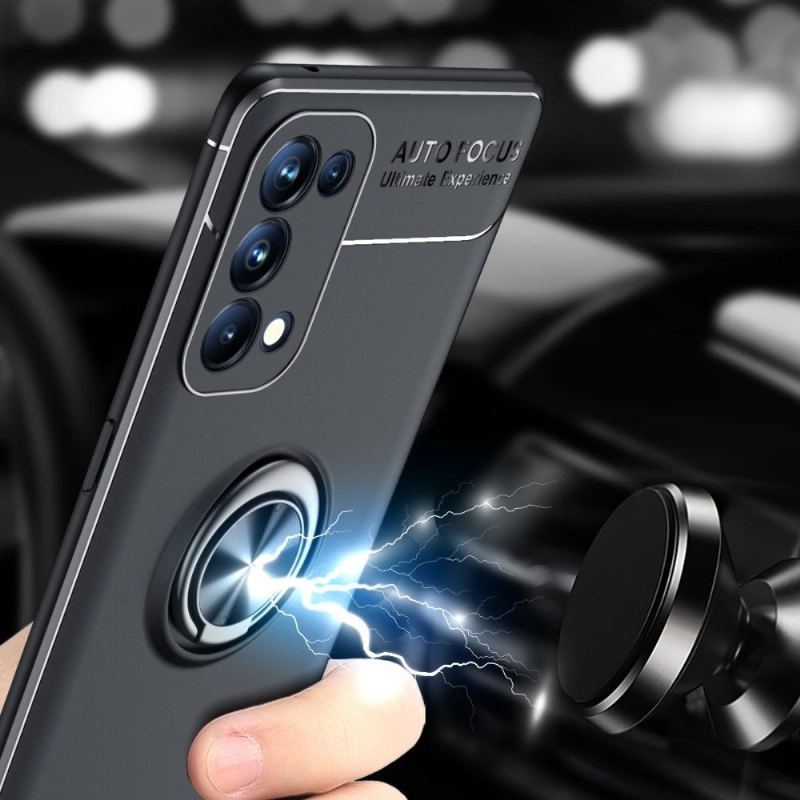 Futerały do Oppo Reno 6 Pro 5G Silikon Z Obrotowym Uchwytem