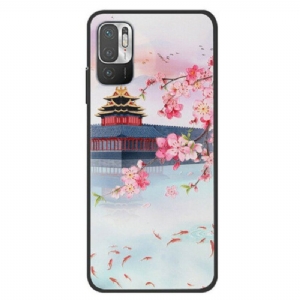 Etui do Xiaomi Redmi Note 10 5G Azjatycki Zamek