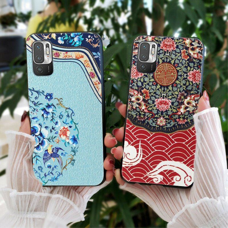 Etui do Xiaomi Redmi Note 10 5G Czerwony Totem