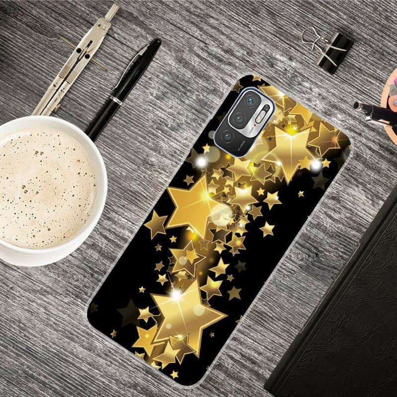 Etui do Xiaomi Redmi Note 10 5G Gwiazdy