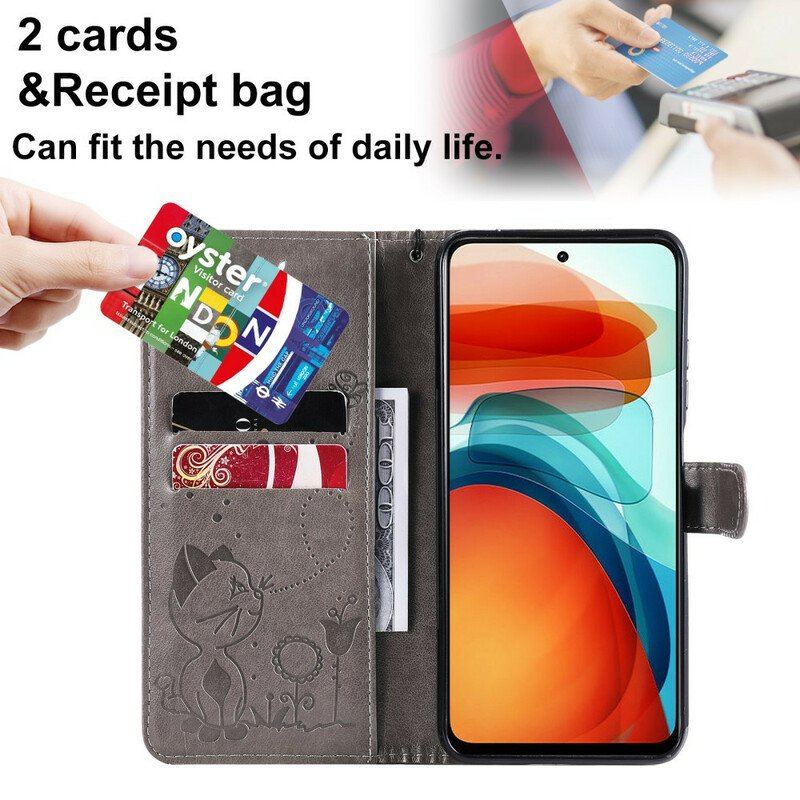 Etui Folio do Xiaomi Redmi Note 10 5G Ania Kot