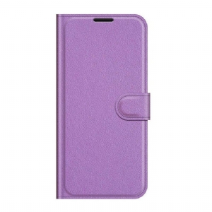 Etui Folio do Xiaomi Redmi Note 10 5G Klasyczna Sztuczna Skóra