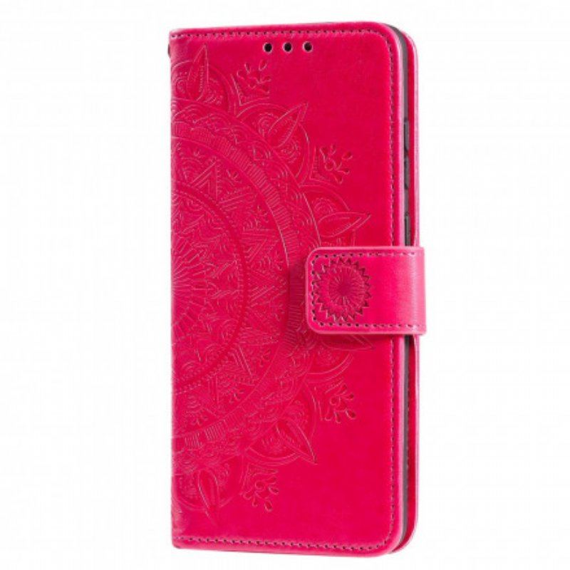 Etui Folio do Xiaomi Redmi Note 10 5G Mandala Słońca