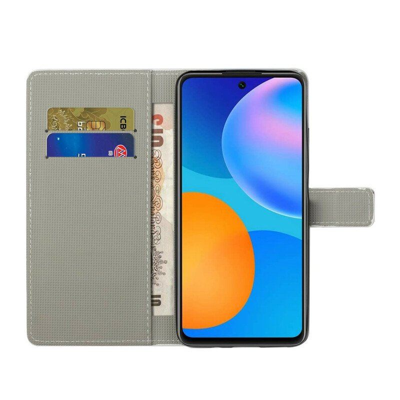 Etui Folio do Xiaomi Redmi Note 10 5G Nie Dotykaj Mojej Komórki