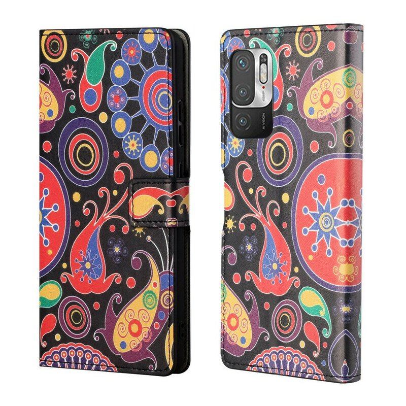 Etui Folio do Xiaomi Redmi Note 10 5G Projekt Galaktyki