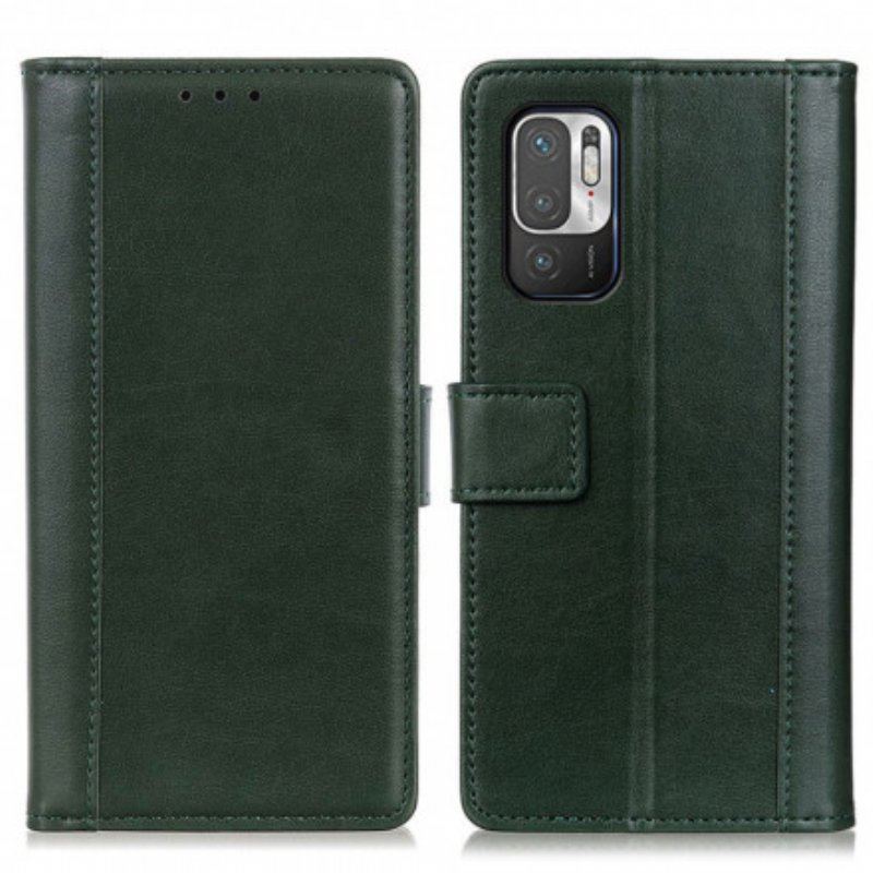 Etui Folio do Xiaomi Redmi Note 10 5G Stylizacja Skóry