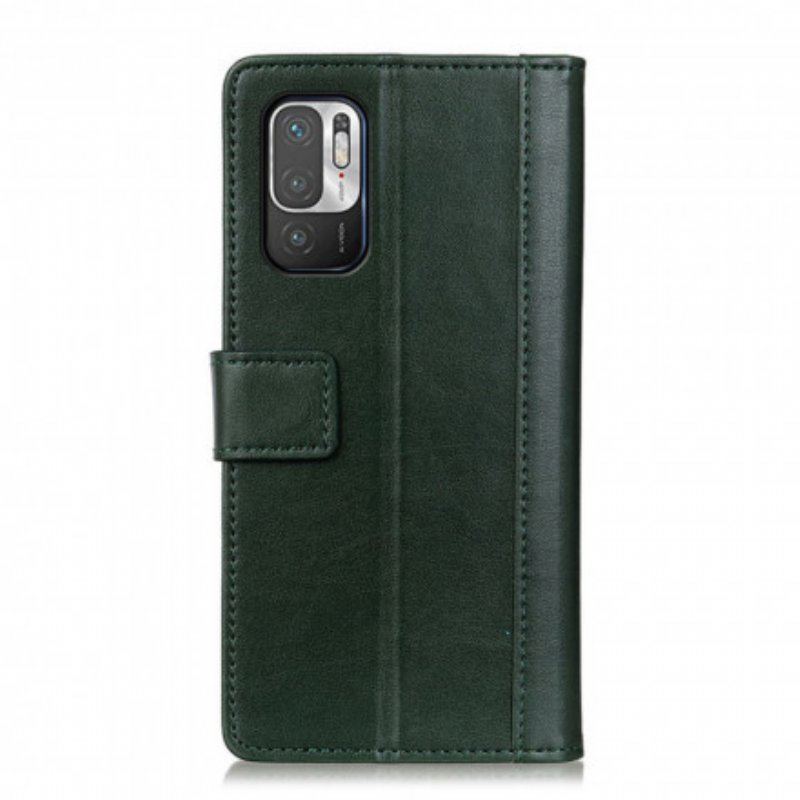 Etui Folio do Xiaomi Redmi Note 10 5G Stylizacja Skóry