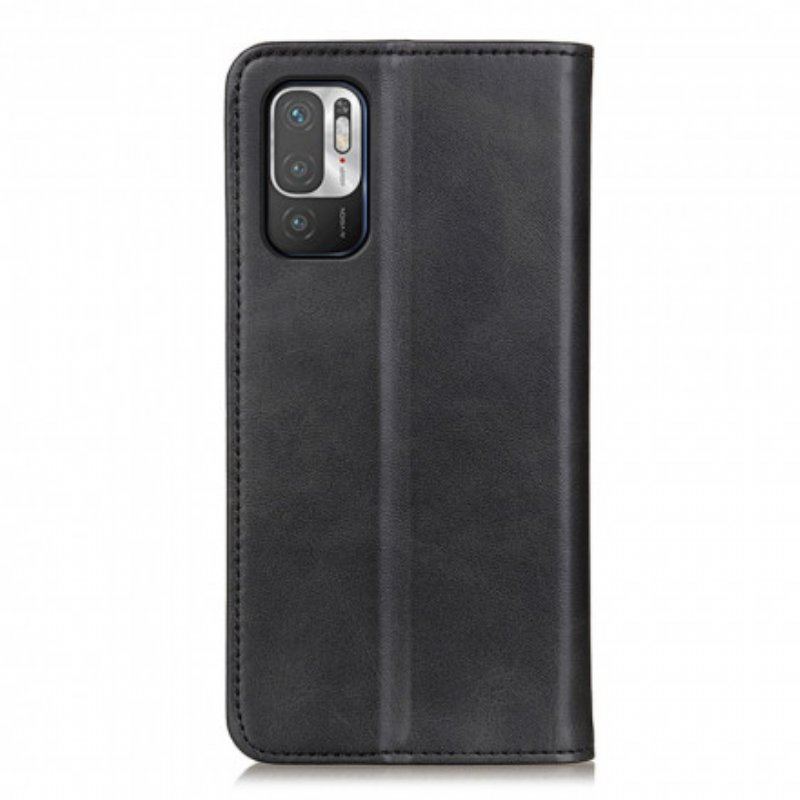 Etui Na Telefon do Xiaomi Redmi Note 10 5G Etui Folio Dwoina Skóry