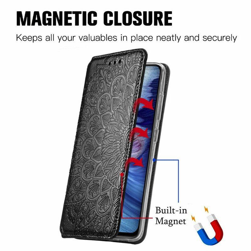 Etui Na Telefon do Xiaomi Redmi Note 10 5G Etui Folio Mandala