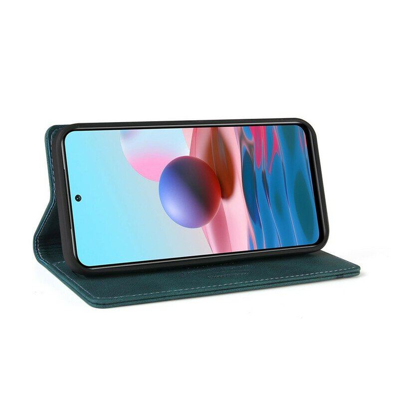 Etui Na Telefon do Xiaomi Redmi Note 10 5G Etui Folio Sztuczna Skóra Gq.utrobe