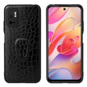 Futerały do Xiaomi Redmi Note 10 5G Wsparcie Pierścienia Krokodyla