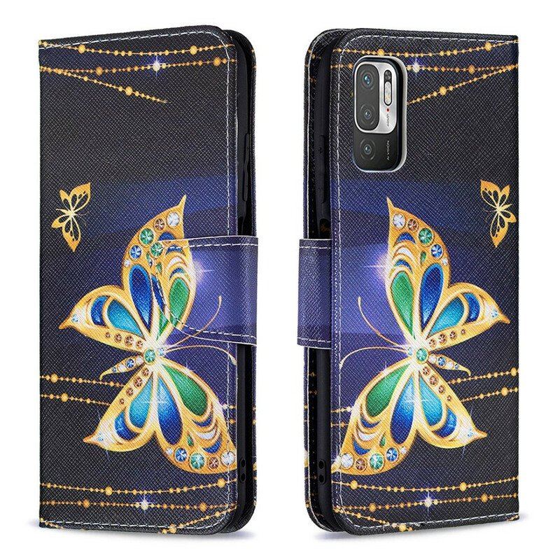 Obudowa Etui Na Telefon do Xiaomi Redmi Note 10 5G Magiczny Motyl