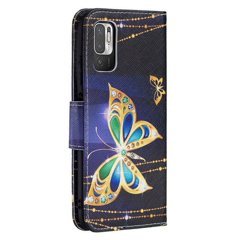 Obudowa Etui Na Telefon do Xiaomi Redmi Note 10 5G Magiczny Motyl