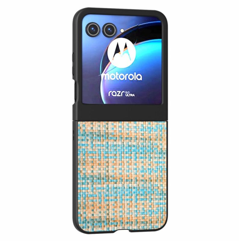 Etui Motorola Razr 50 Tekstura W Kratkę