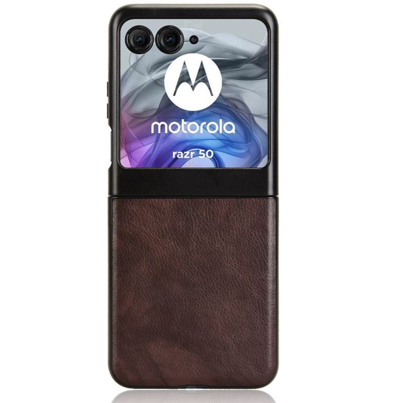 Futerały Motorola Razr 50 Etui Na Telefon Efekt Skóry