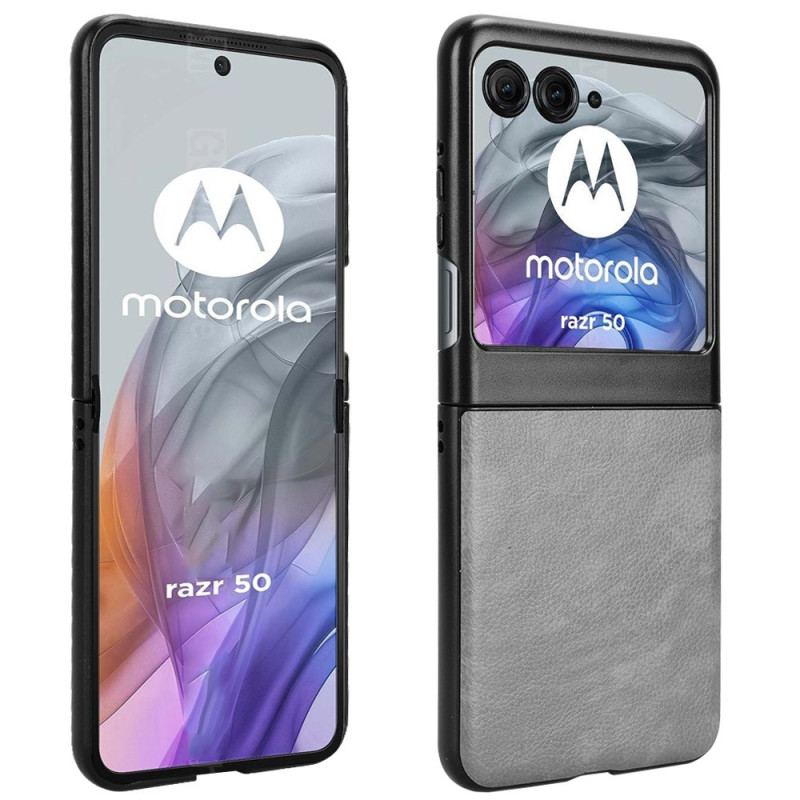 Futerały Motorola Razr 50 Etui Na Telefon Efekt Skóry