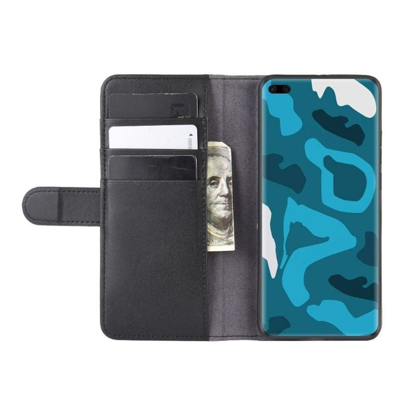 Case do Huawei P40 Pro Biznes Premium Skórzane Etui Na Karty