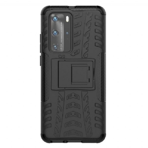 Etui do Huawei P40 Pro Anti-fall Antypoślizgowe Ze Zintegrowanym Wsparciem