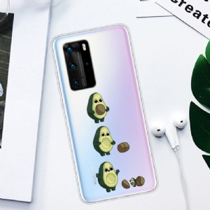 Etui do Huawei P40 Pro Anti-fall Awokado