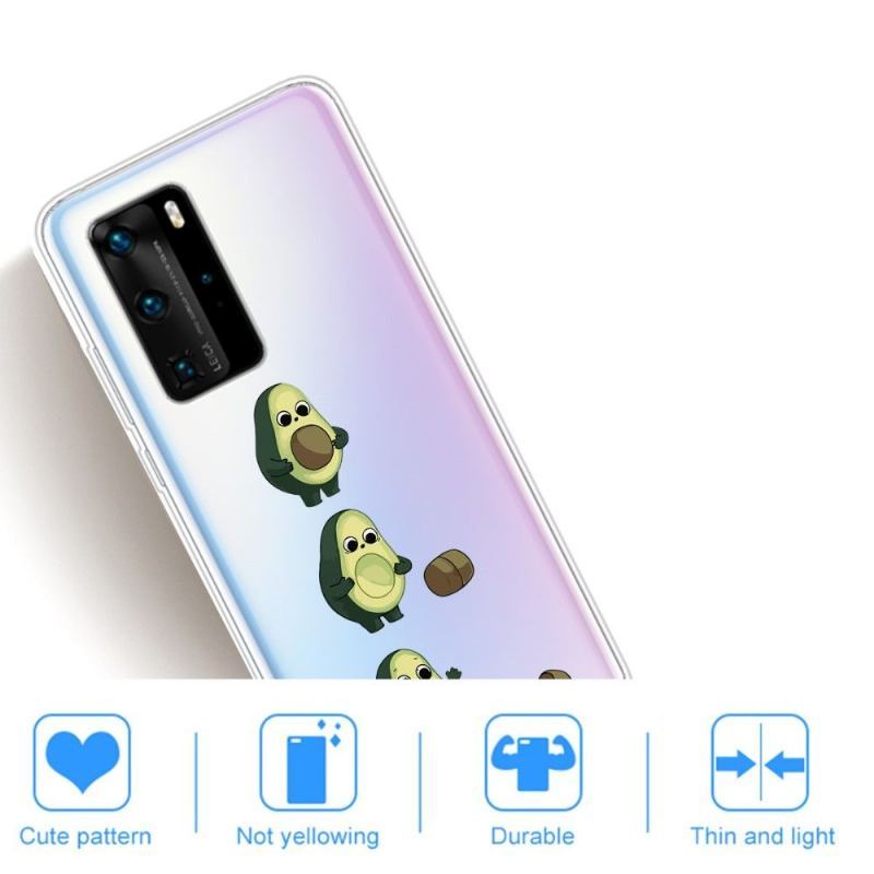 Etui do Huawei P40 Pro Anti-fall Awokado