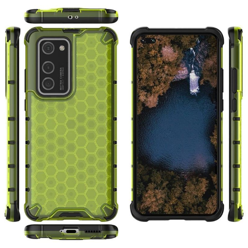 Etui do Huawei P40 Pro Anti-fall Ochraniacz O Strukturze Plastra Miodu