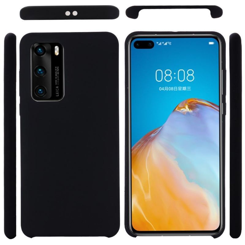 Etui do Huawei P40 Pro Biznes Płynny Silikon