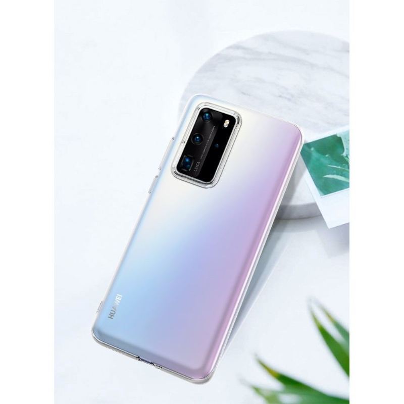 Etui do Huawei P40 Pro Poziom X Przezroczysty